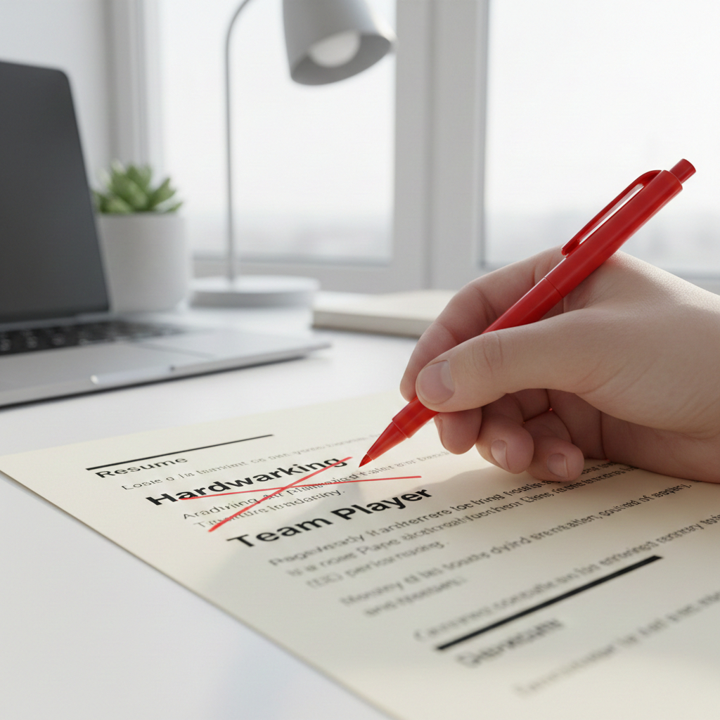 Words to remove from resume